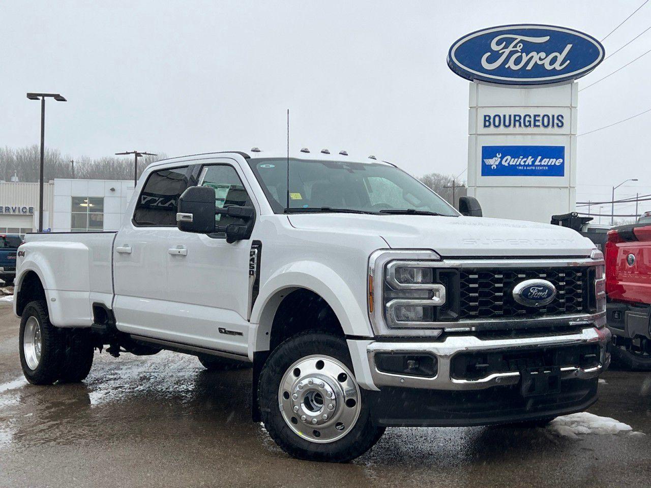 Used 2024 Ford F-450 Super Duty DRW LARIAT 4WD CREW CAB 8' BOX for sale in Midland, ON