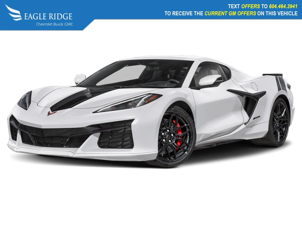 New 2025 Chevrolet Corvette Z06 Z51 performance suspension with magnetic selective ride control, 6.2L V8 engine, noise control, engine sound enhancement for sale in Coquitlam, BC