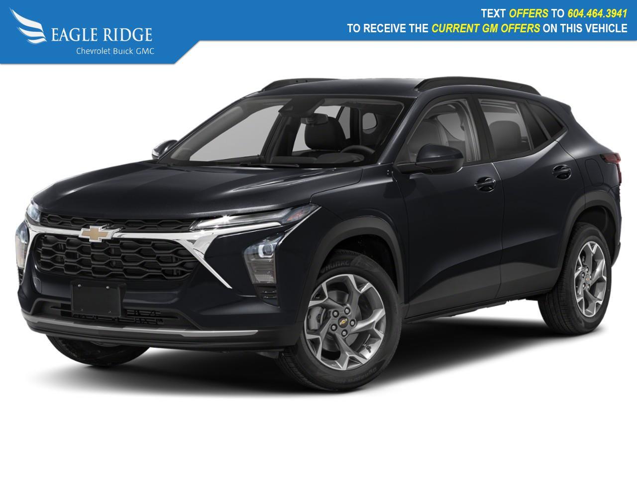 New 2025 Chevrolet Trax 2RS 11'' Display, apple car play and android Auto, Heated front seats, Start/ Stop, Cruise control, Backup camera for sale in Coquitlam, BC