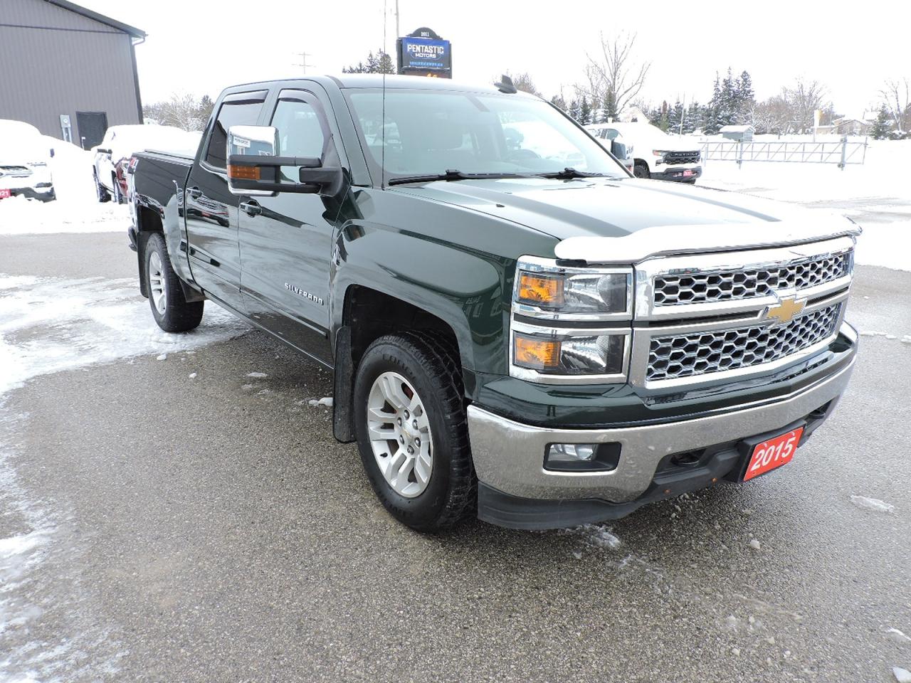 Used 2015 Chevrolet Silverado 1500 LT 5.3L 4X4 Leather Well Oiled No Rust 112000 KMS for sale in Gorrie, ON