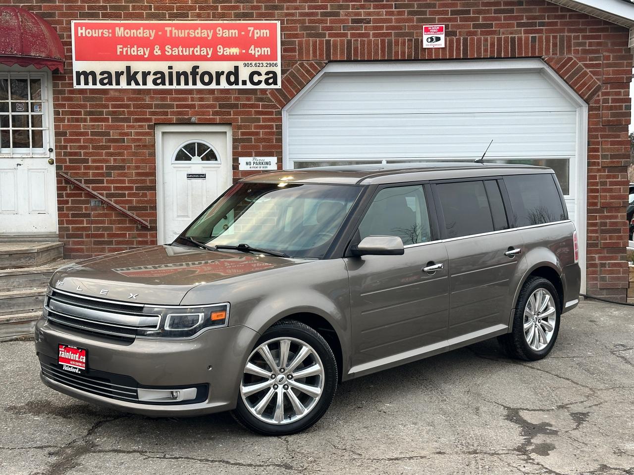 Used 2013 Ford Flex Limited AWD 7Pass HTD/CLD LTHR Sunroof NAV BTA XM for sale in Bowmanville, ON