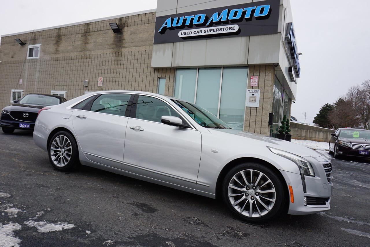 Used 2017 Cadillac CT6 3.6L LUXURY AWD CERTIFIED *ACCIDENT FREE* CAMERA NAV BLUETOOTH LEATHER HEATED SEATS PANO ROOF  CRUISE ALLOYS for sale in Burlington, ON