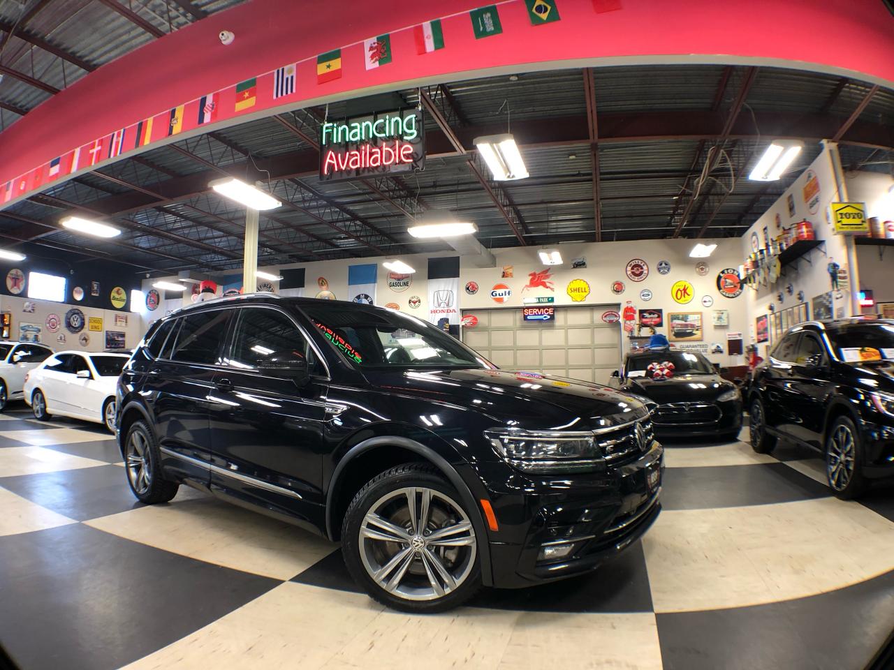 Used 2021 Volkswagen Tiguan HIGHLINE R-LINE 7 PASS AWD LEATHER PANO/ROOF NAVI for sale in North York, ON