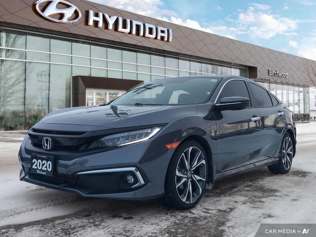 Used 2020 Honda Civic Touring Clean CARFAX | One Owner | Local Trade for sale in Winnipeg, MB