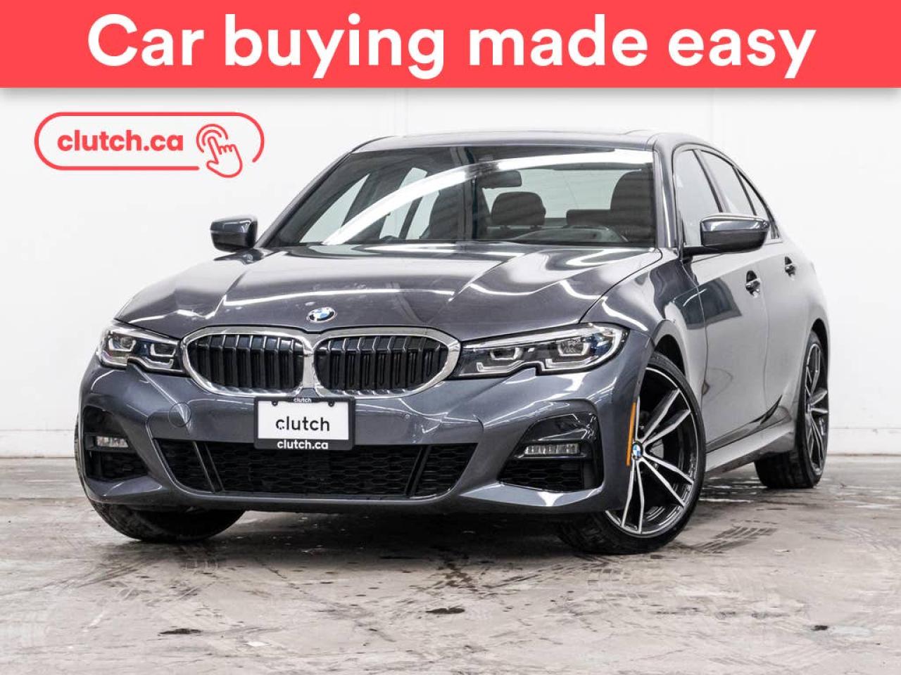 Used 2019 BMW 3 Series 330i xDrive AWD w/ Apple CarPlay & Android Auto, Power Moonroof, Nav for sale in Toronto, ON