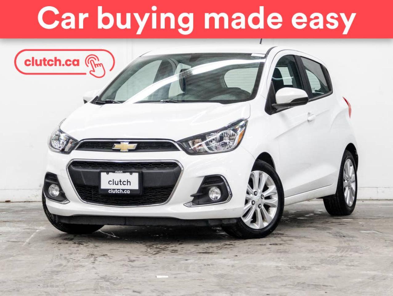 Used 2016 Chevrolet Spark 1LT CVT w/ Apple CarPlay & Android Auto, Rearview Camera, Cruise Control for sale in Toronto, ON