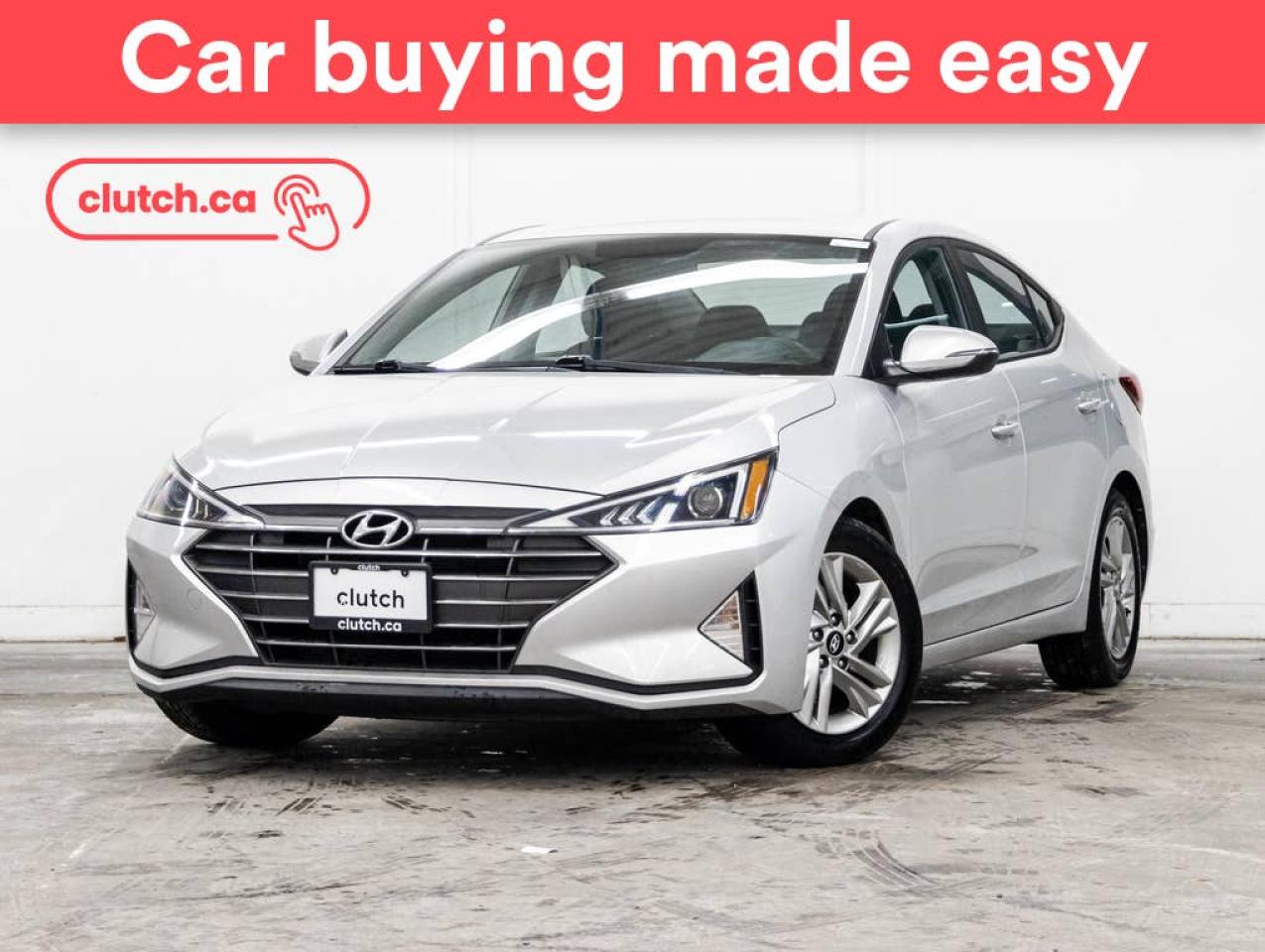 Used 2020 Hyundai Elantra Preferred w/ Apple CarPlay & Android Auto, A/C, Rearview Cam for sale in Toronto, ON