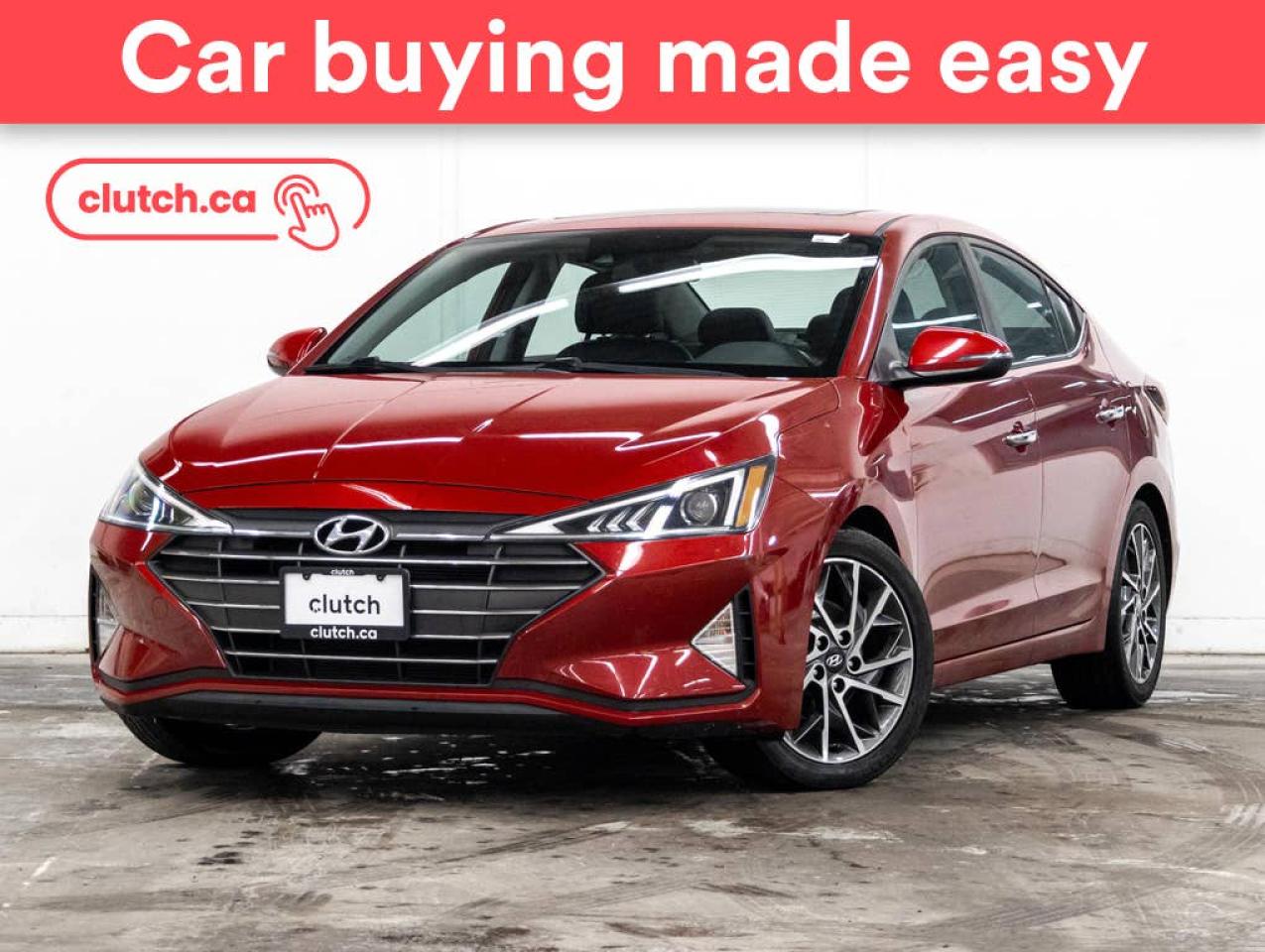 Used 2020 Hyundai Elantra Luxury w/ Apple CarPlay & Android Auto, Heated Steering Wheel, Heated Front Seats for sale in Toronto, ON