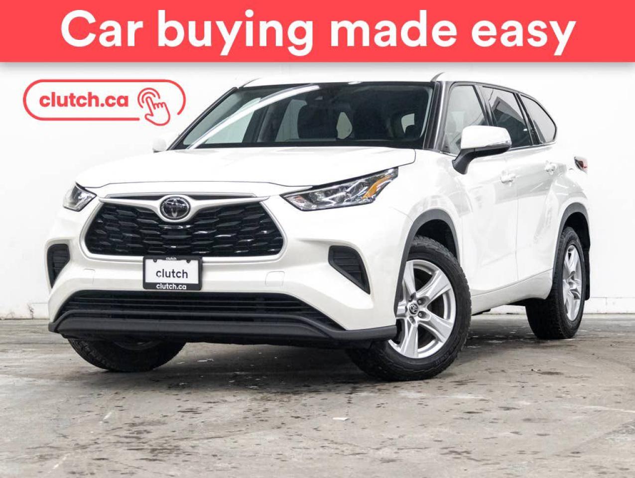 Used 2021 Toyota Highlander LE AWD w/ Apple CarPlay & Android Auto, Rearview Cam, Tri-Zone A/C for sale in Toronto, ON