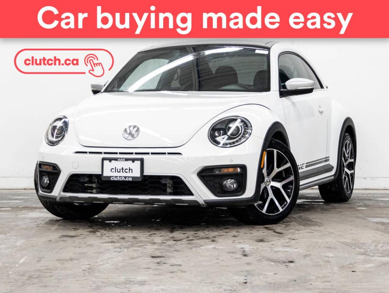 Used 2017 Volkswagen Beetle Dune w/ Apple CarPlay & Android Auto, Power Moonroof, Nav for sale in Bedford, NS