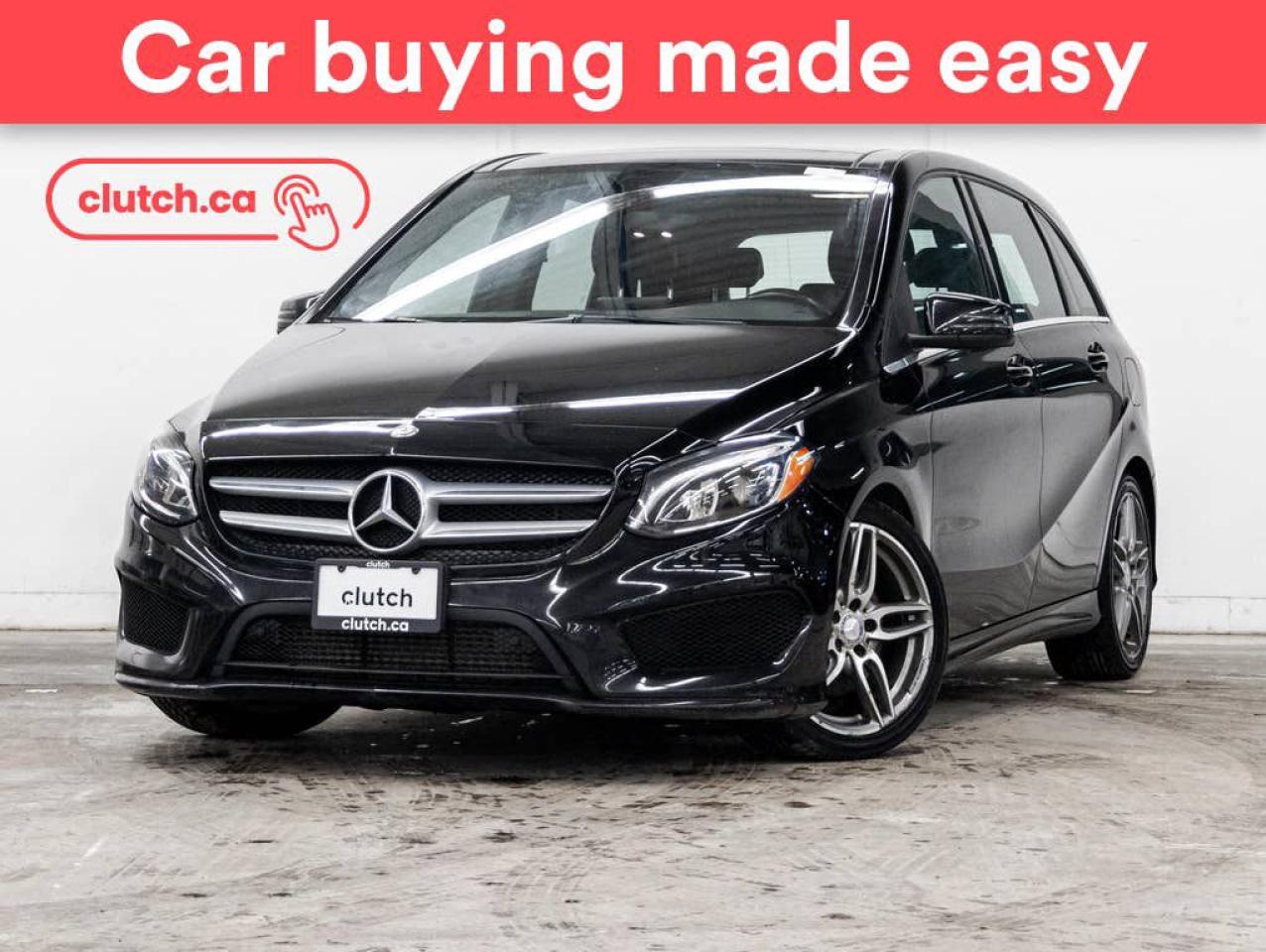 Used 2017 Mercedes-Benz B-Class B250 Sports Tourer AWD w/ Apple CarPlay, Dual Panel Power Moonroof, Rearview Cam for sale in Toronto, ON