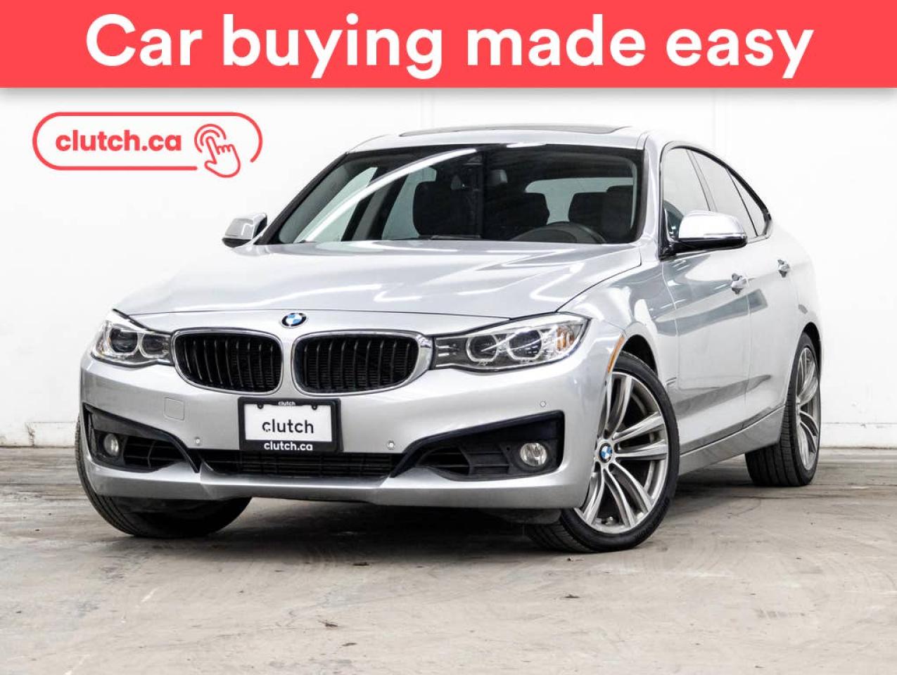 Used 2016 BMW 3 Series 328i xDrive Gran Turismo AWD w/ Panoramic Sunroof, Dual Zone A/C, Rearview Cam for sale in Toronto, ON