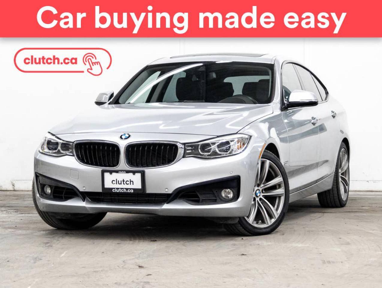 Used 2016 BMW 3 Series 328i xDrive Gran Turismo AWD w/ Panoramic Sunroof, Dual Zone A/C, Rearview Cam for sale in Toronto, ON