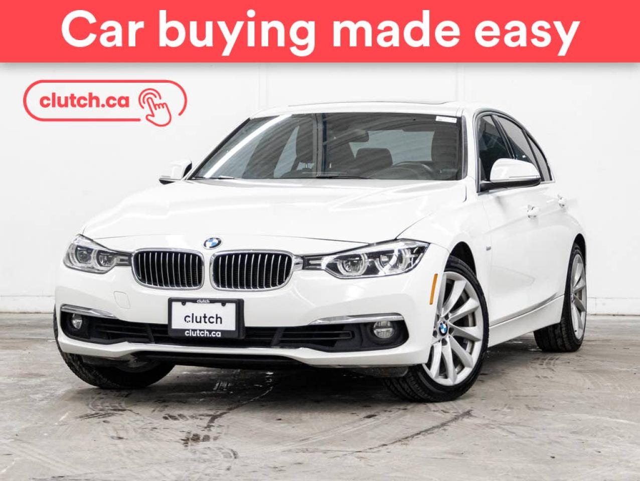 Used 2016 BMW 3 Series 328i xDrive AWD w/ Power Sunroof, Dual Zone A/C, Nav for sale in Toronto, ON