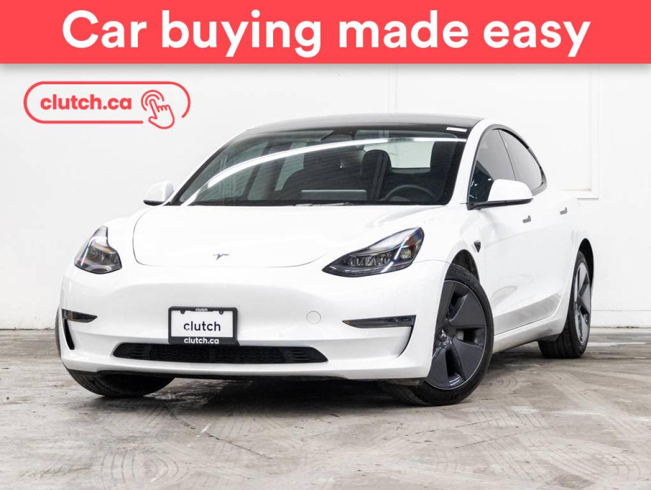 Used 2022 Tesla Model 3 RWD w/ Autopilot, Nav,Glass Roof for sale in Toronto, ON