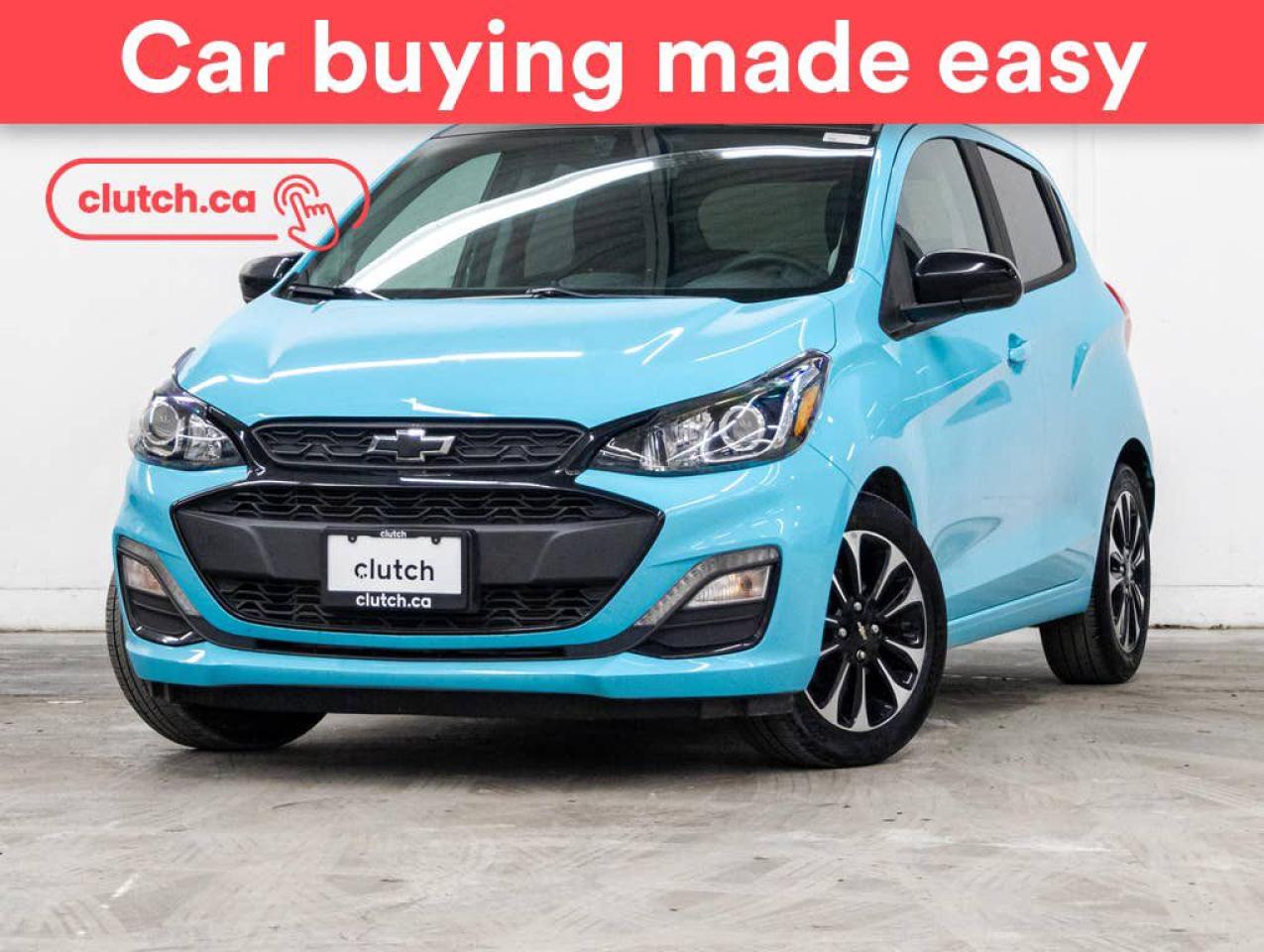 Used 2022 Chevrolet Spark 1LT CVT w/ Apple CarPlay & Android Auto, Rearview Camera, Cruise Control for sale in Toronto, ON