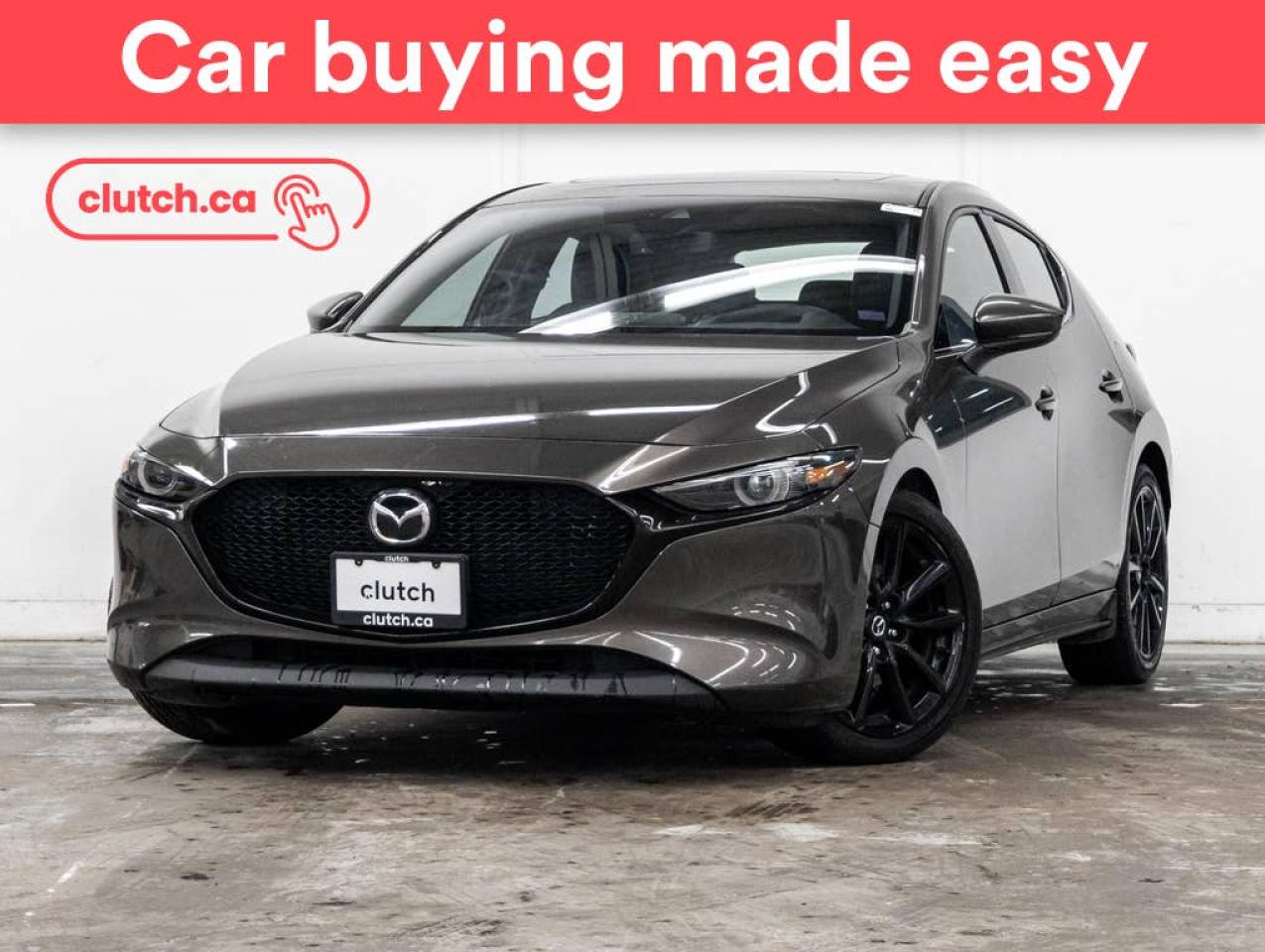 Used 2020 Mazda MAZDA3 Sport GT AWD w/ Premium Package w/ Apple CarPlay & Android Auto, Power Moonroof, Rearview Cam for sale in Toronto, ON