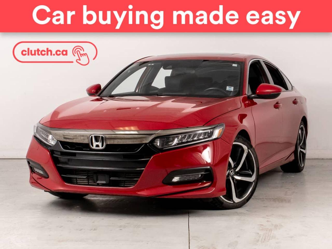 Used 2018 Honda Accord Sport w/Apple CarPlay & Android Auto, Front Heated Seats, Backup Camera for sale in Bedford, NS