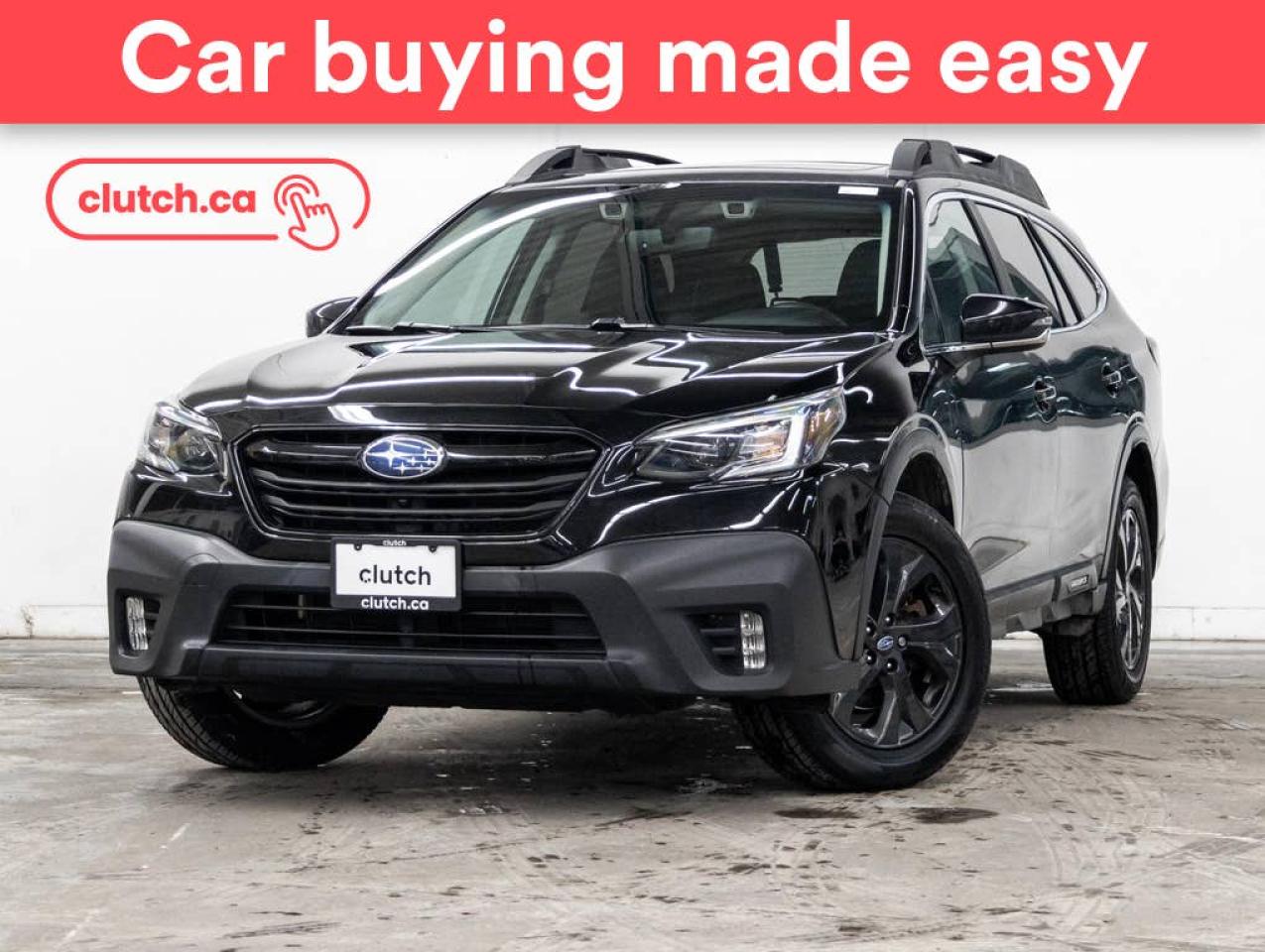 Used 2020 Subaru Outback Outdoor XT AWD w/ Apple CarPlay & Android Auto, Power Moonroof, Rearview Cam for sale in Toronto, ON