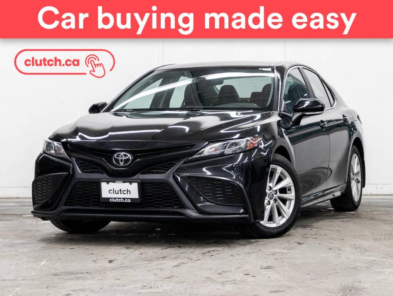 Used 2021 Toyota Camry SE w/ Apple CarPlay & Android Auto, Rearview Cam, A/C for sale in Toronto, ON