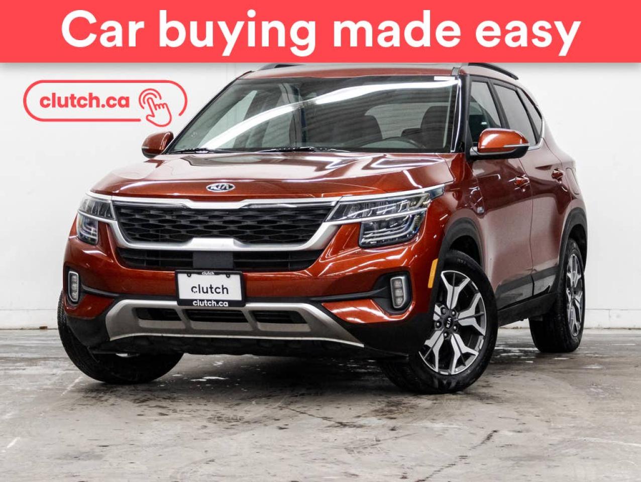 Used 2021 Kia Seltos EX Premium AWD w/ Apple CarPlay & Android Auto, Heated Steering Wheel, Heated Front Seats for sale in Toronto, ON