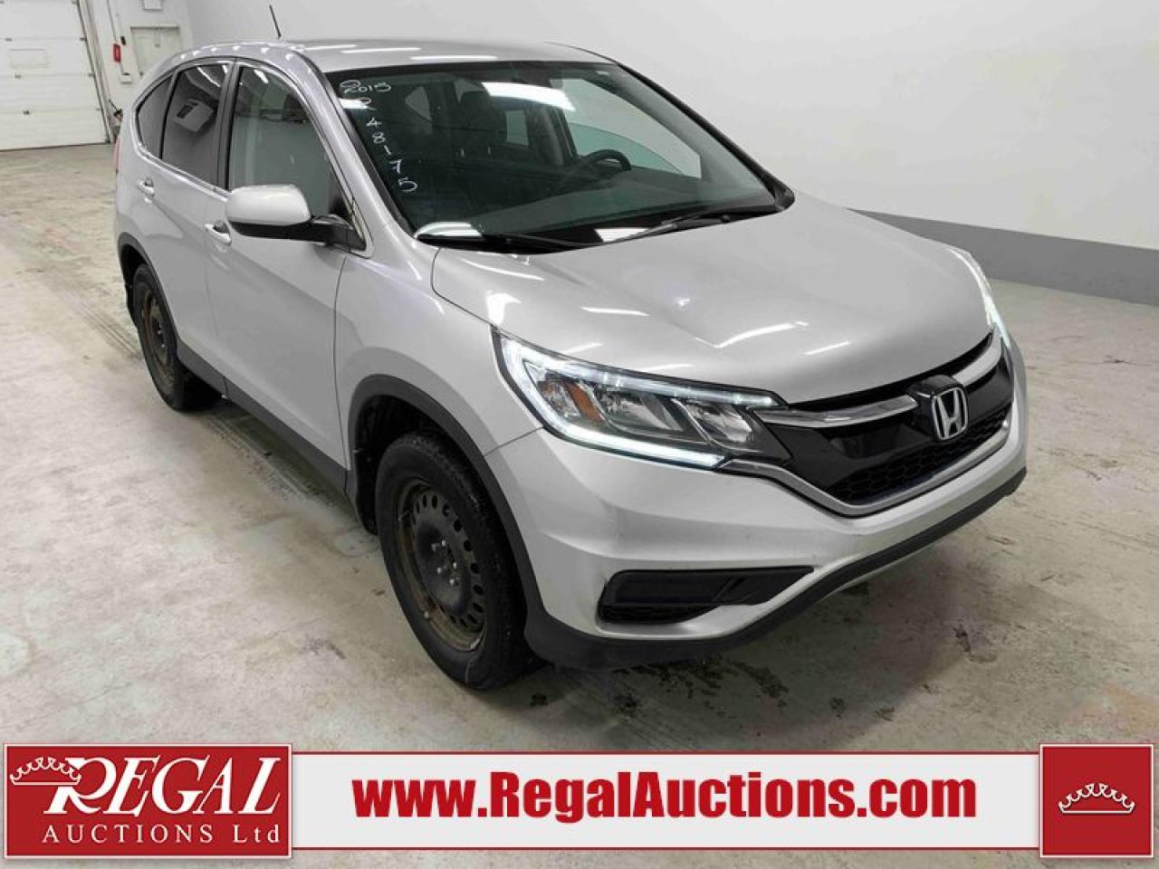 Used 2015 Honda CR-V SE for sale in Calgary, AB