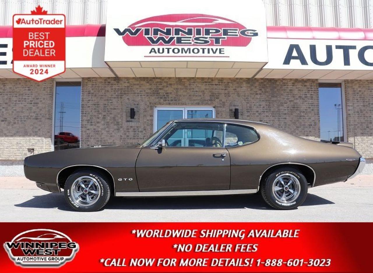 Used 1969 Pontiac GTO RAM AIR III, REAL DEAL, NUMBER MATCH/ORIGINAL SPEC for sale in Headingley, MB