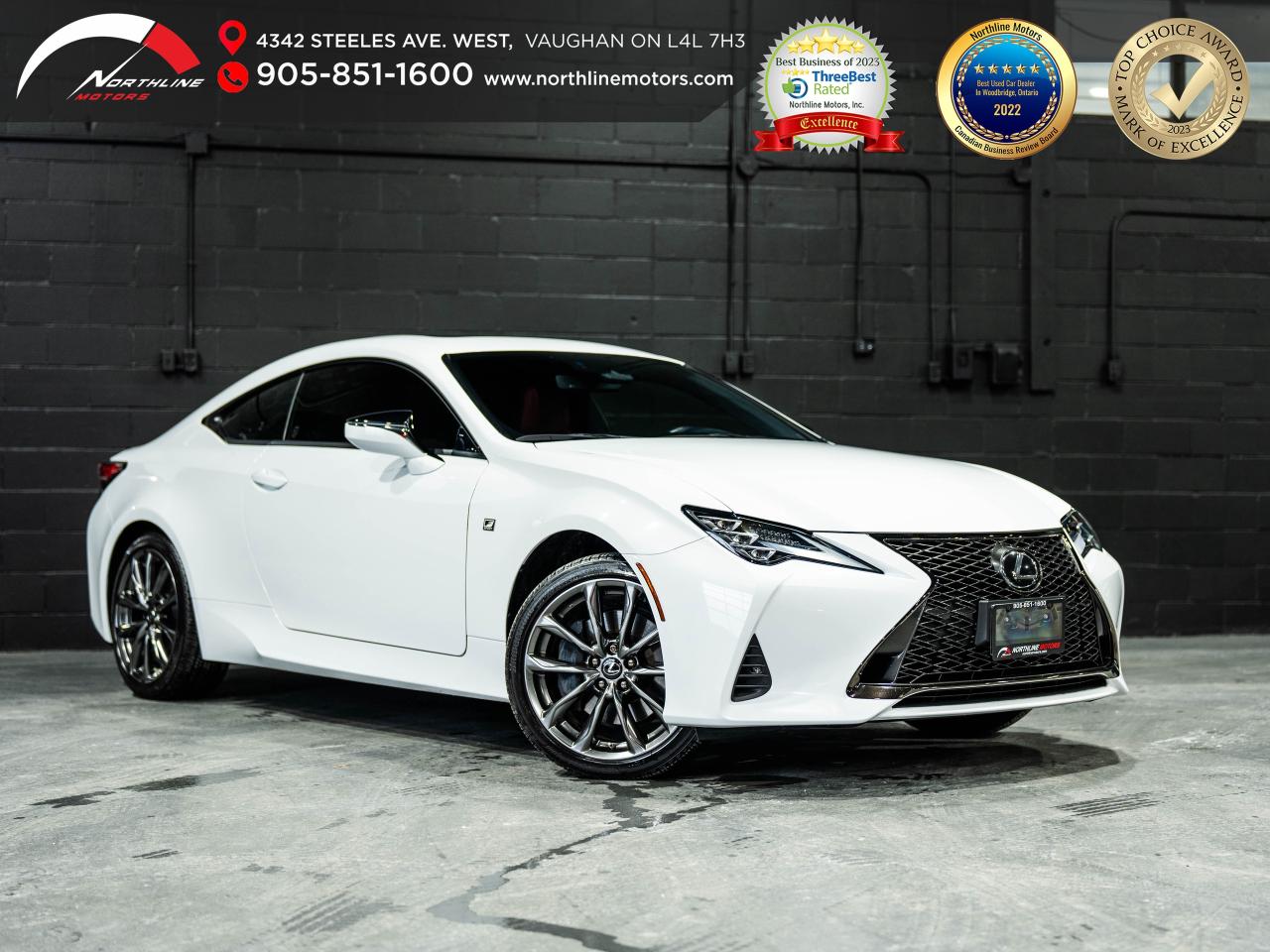 Used 2022 Lexus RC RC 300/ROOF/NAV/ADAPTIVE CRUISE/DRIVE ASSIST/CAM for sale in Vaughan, ON