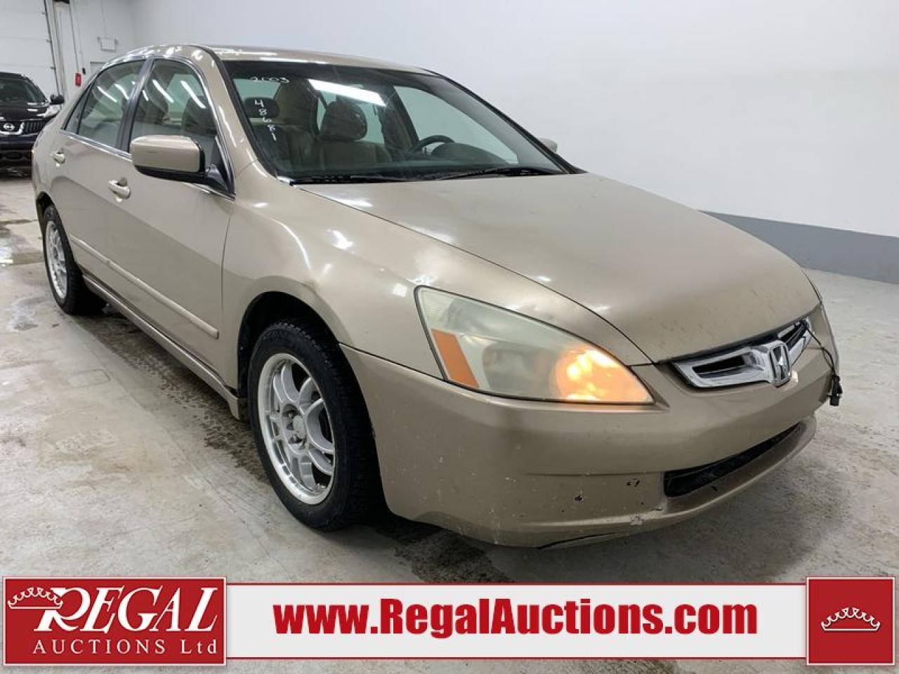 Used 2003 Honda Accord  for sale in Calgary, AB