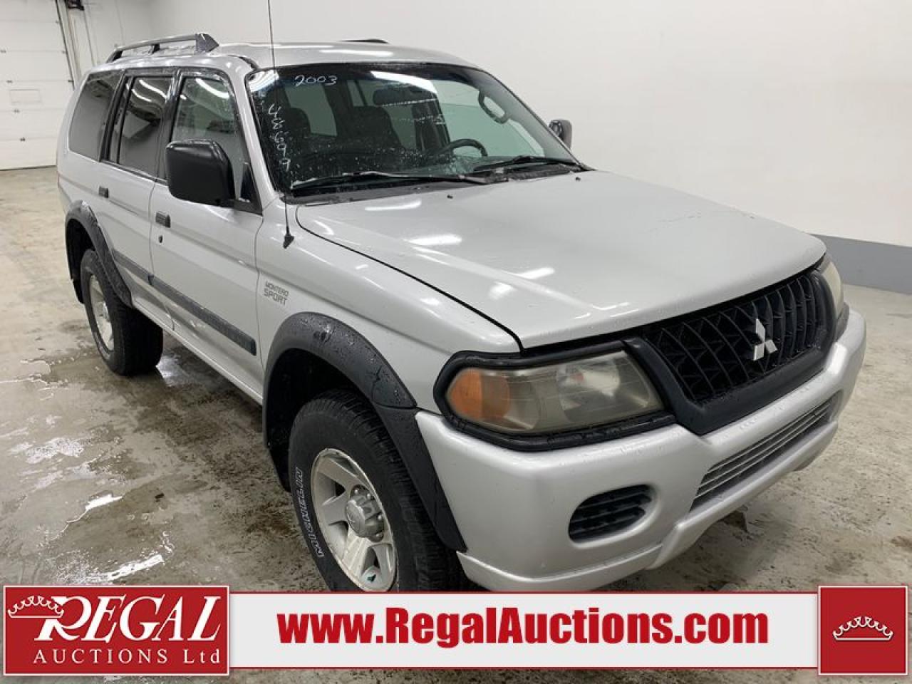 Used 2003 Mitsubishi Montero Sport  for sale in Calgary, AB