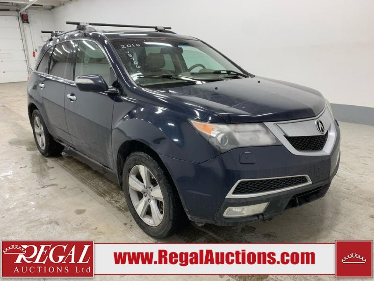 Used 2010 Acura MDX SH for sale in Calgary, AB