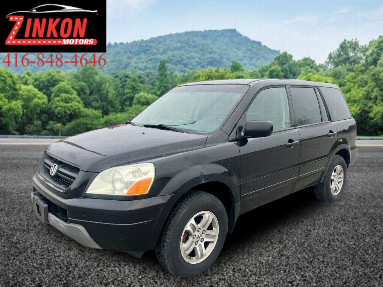 Used 2005 Honda Pilot EX-L | CLEAN CARPROOF | LEATHER | SUNROOF | ALLOY WHEELS for sale in Pickering, ON