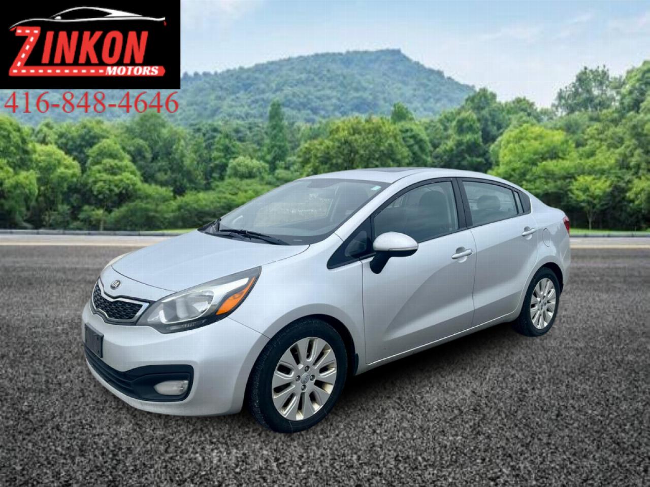 Used 2014 Kia Rio EX | BACKUP CAM |ONE OWNER | CLEAN CARPROOF | SUNROOF | HEATED SEATS | BLUETOOTH for sale in Pickering, ON