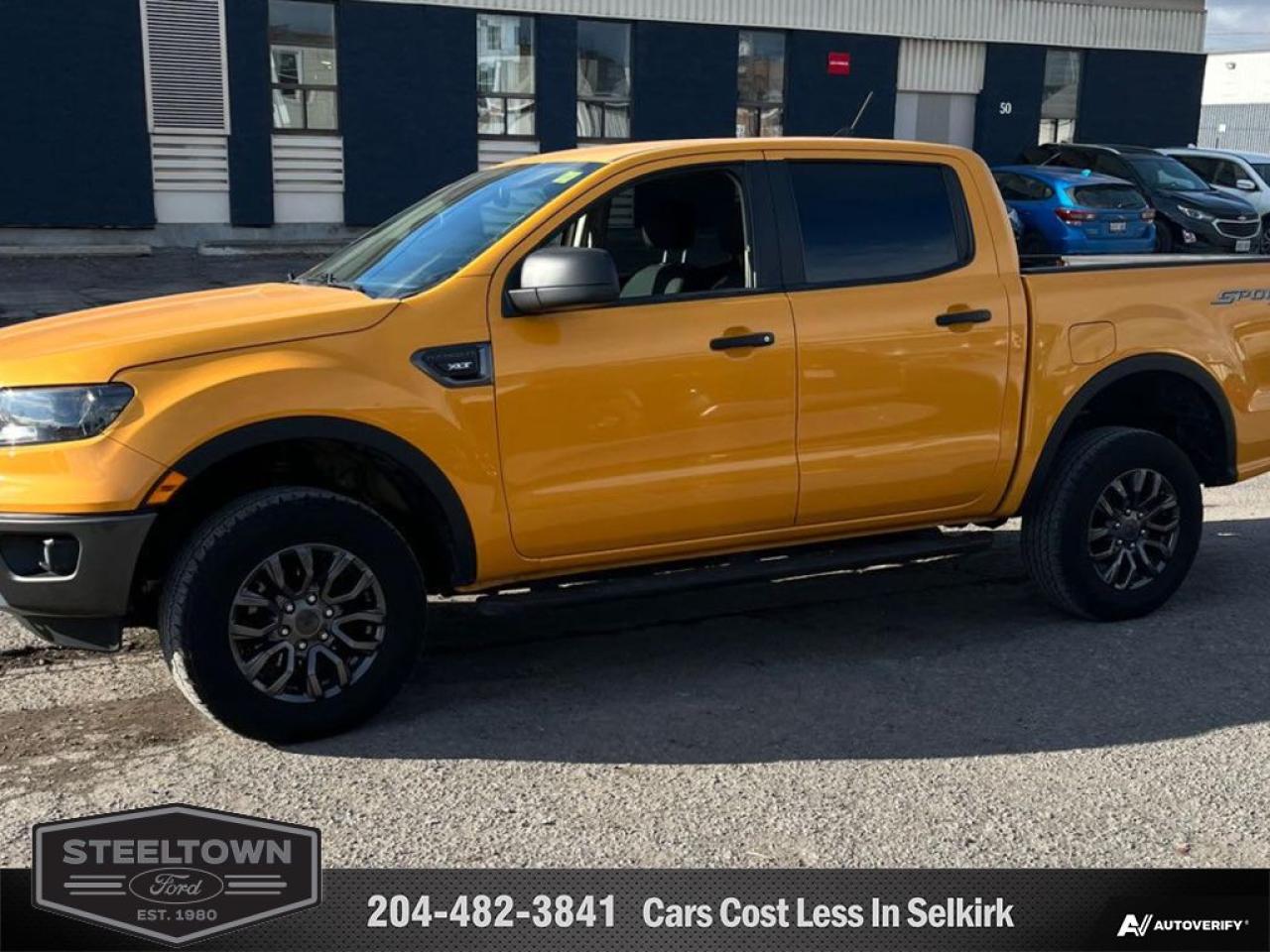 Used 2021 Ford Ranger XLT  - Apple CarPlay -  Android Auto for sale in Selkirk, MB