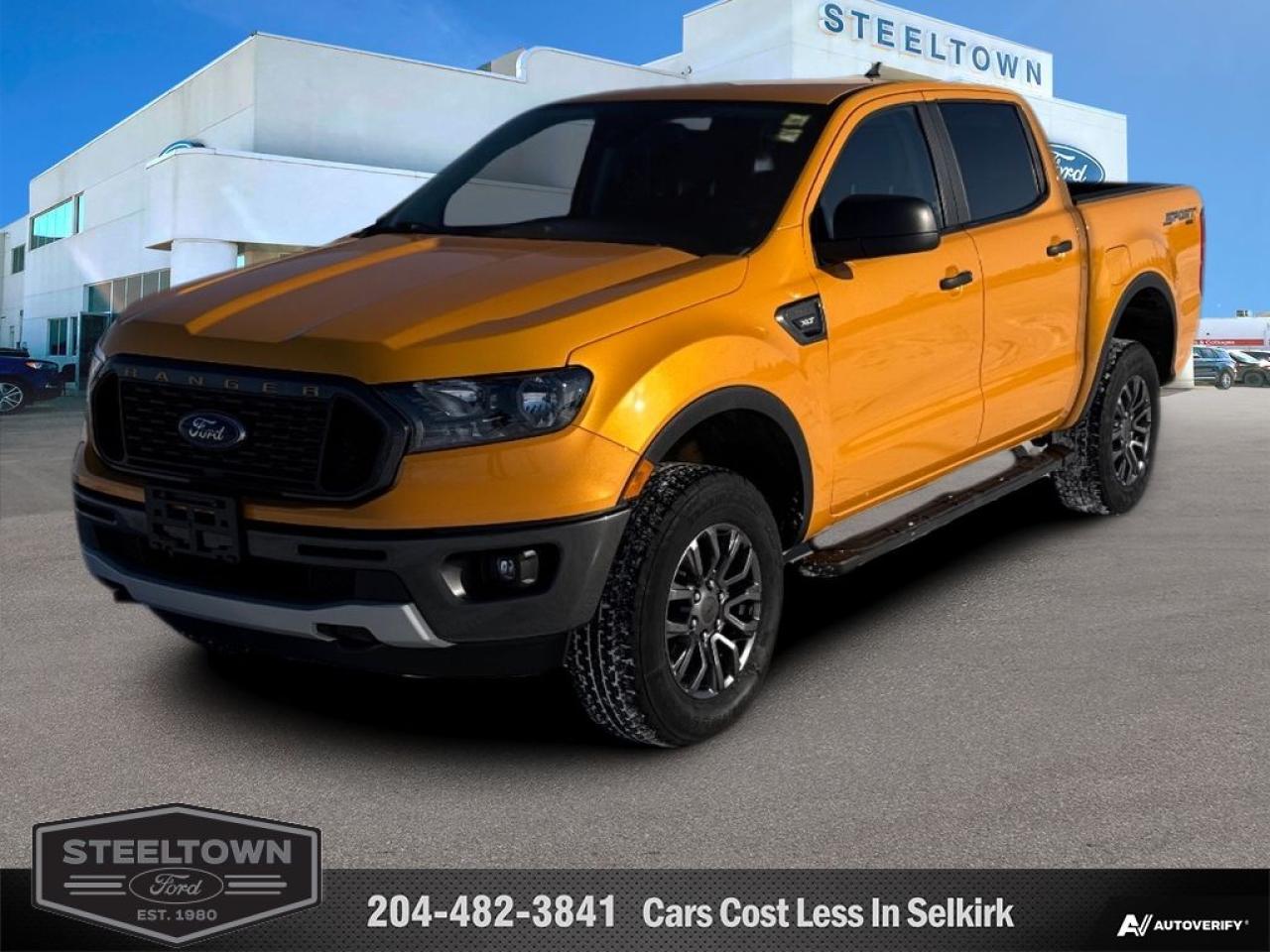 Used 2021 Ford Ranger XLT  - Apple CarPlay -  Android Auto for sale in Selkirk, MB