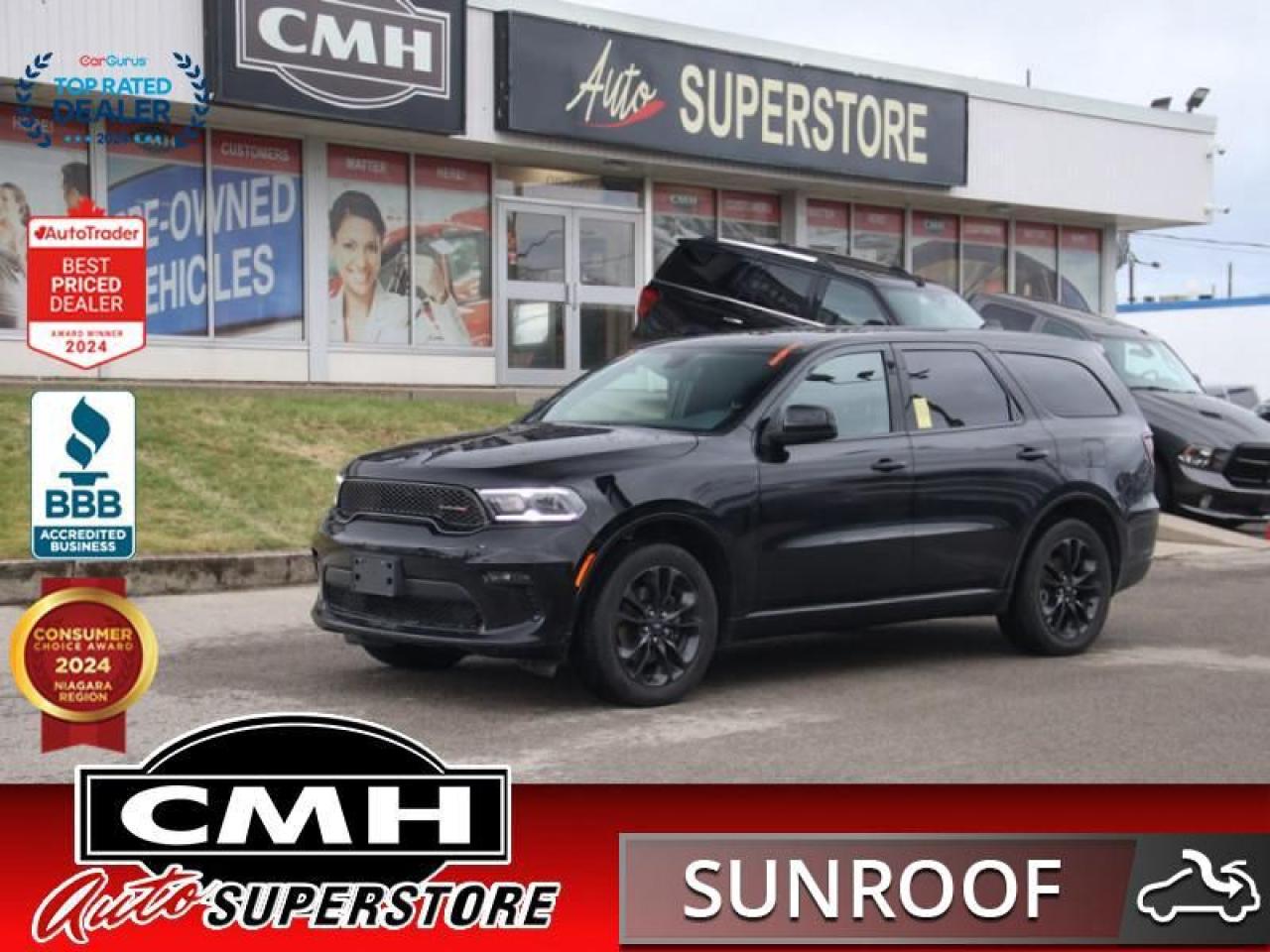 Used 2022 Dodge Durango SXT Blacktop  **BLACKTOP PKG - SUNROOF** for sale in St. Catharines, ON