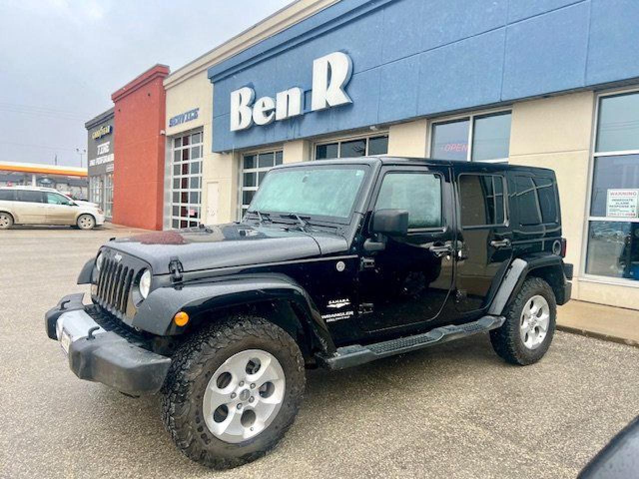 Used 2015 Jeep Wrangler Unlimited Sahara for sale in Steinbach, MB