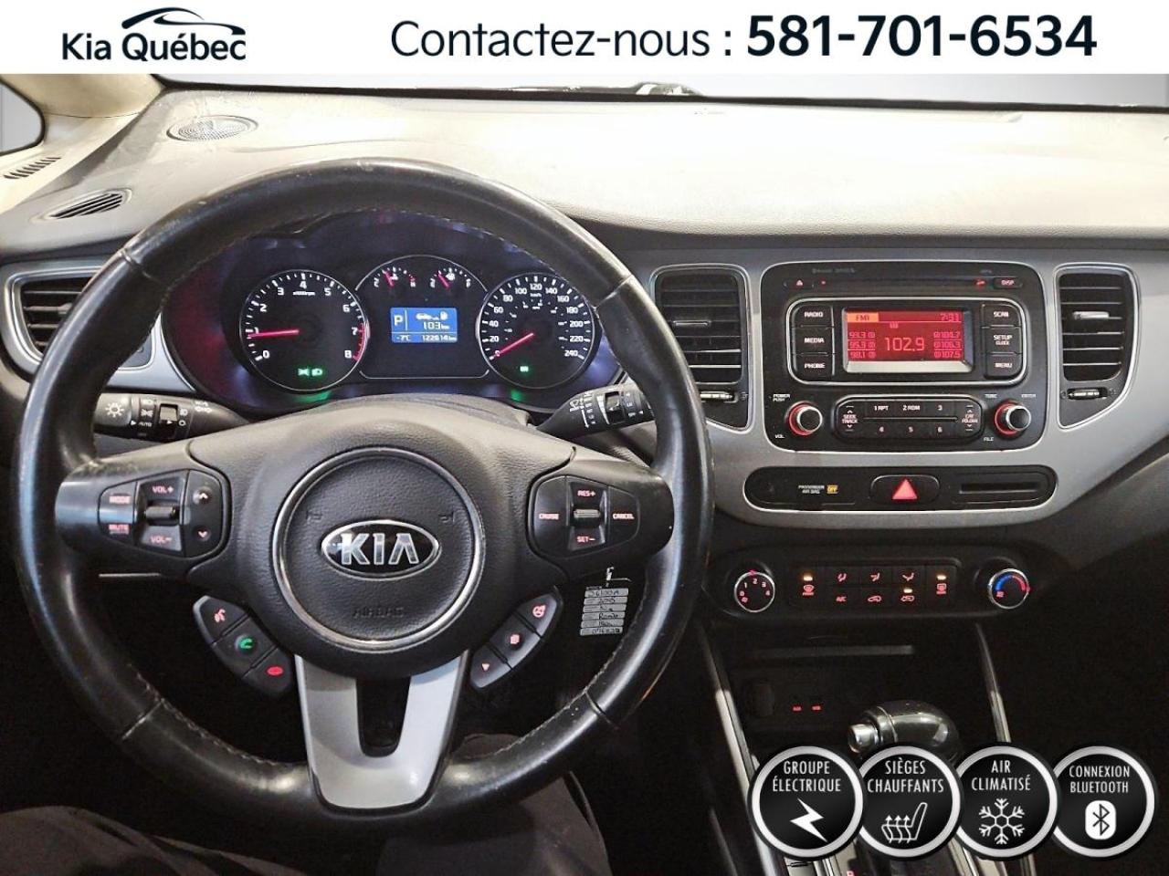 Used 2015 Kia Rondo LX * A/C* SIEGES CHAUFFANTS* GROUPE ELECTRIQUE* for sale in Québec, QC