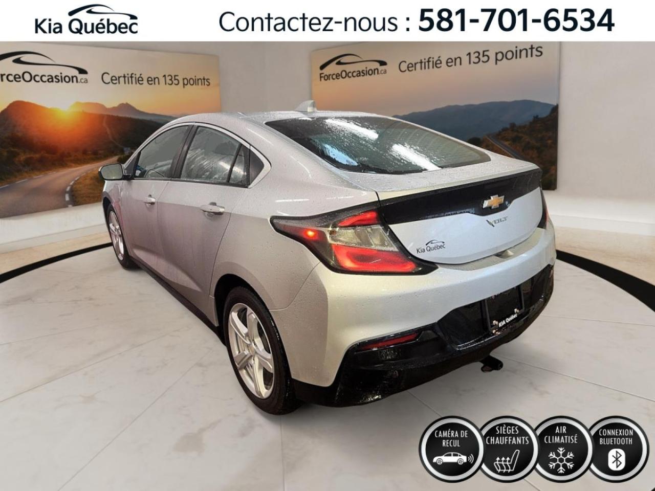 Used 2019 Chevrolet Volt LT * BOUTON POUSSOIR* SIEGES CHAUFFANTS* CARPLAY* for sale in Québec, QC