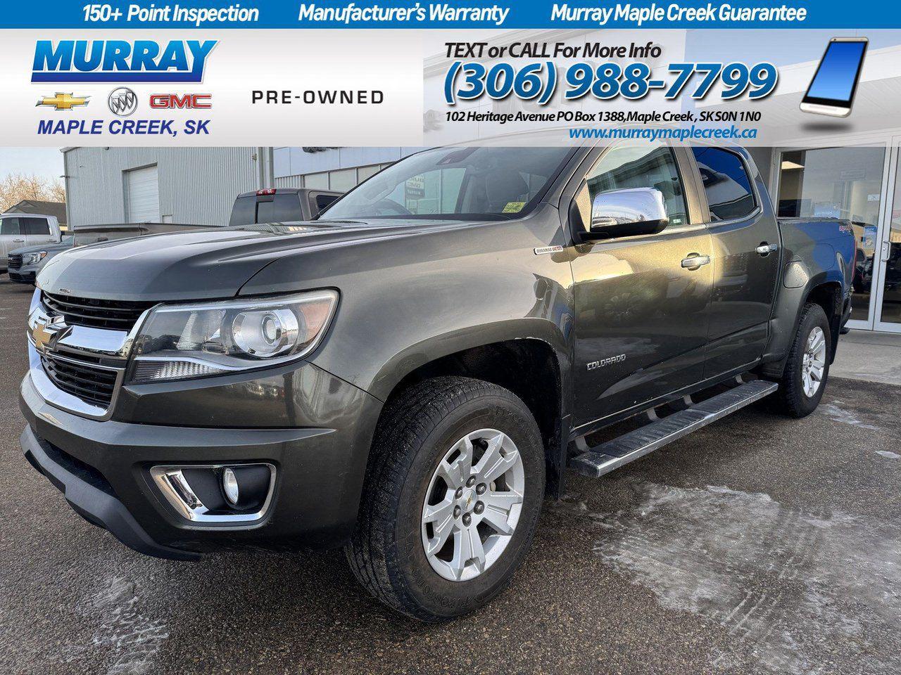 Used 2018 Chevrolet Colorado 4WD LT for sale in Maple Creek, SK