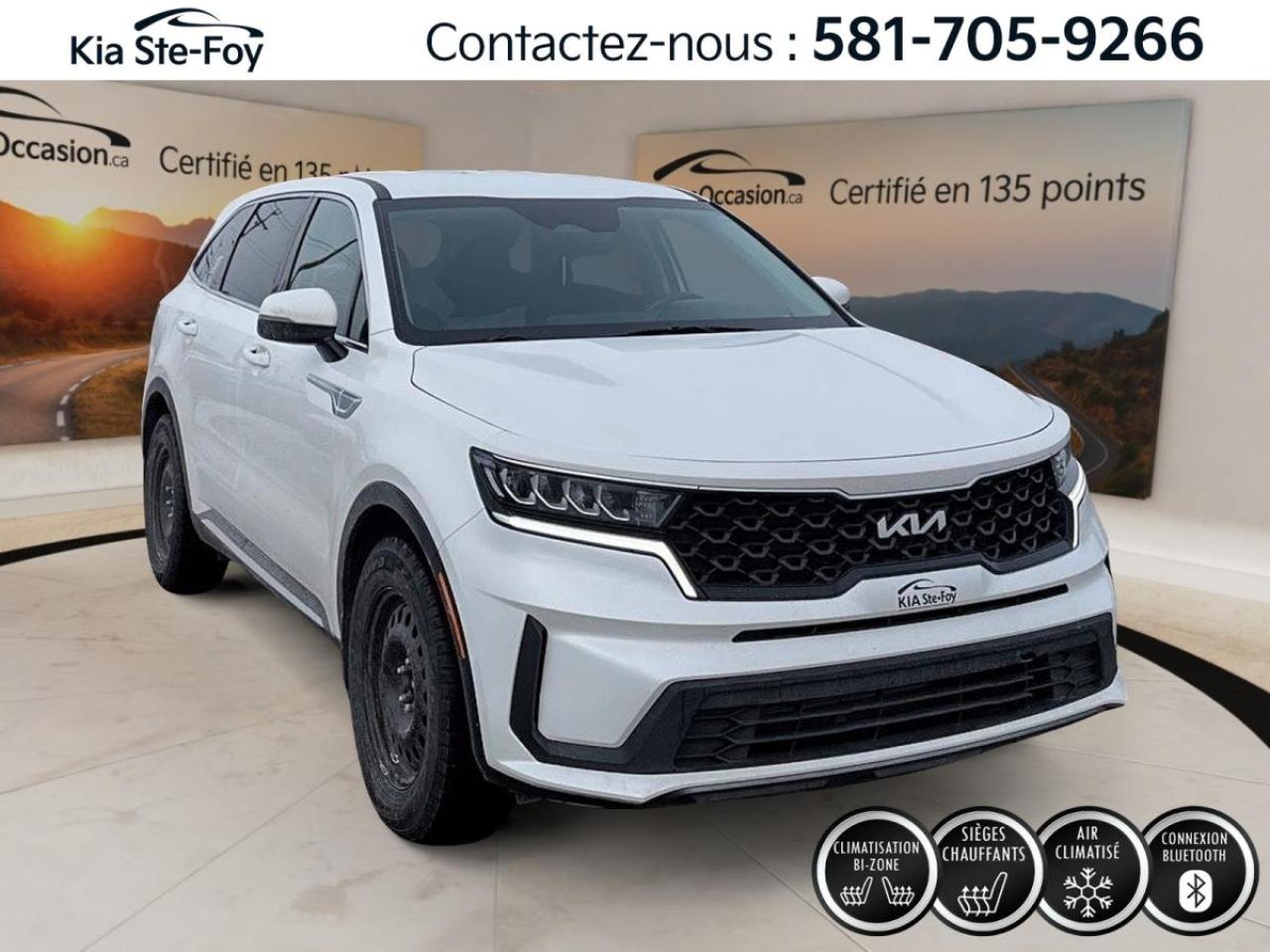 Used 2022 Kia Sorento HEV LX *AWD *HYBRIDE *6 PASSAGERS *CARPLAY *BIZONE for sale in Ste-Foy, QC