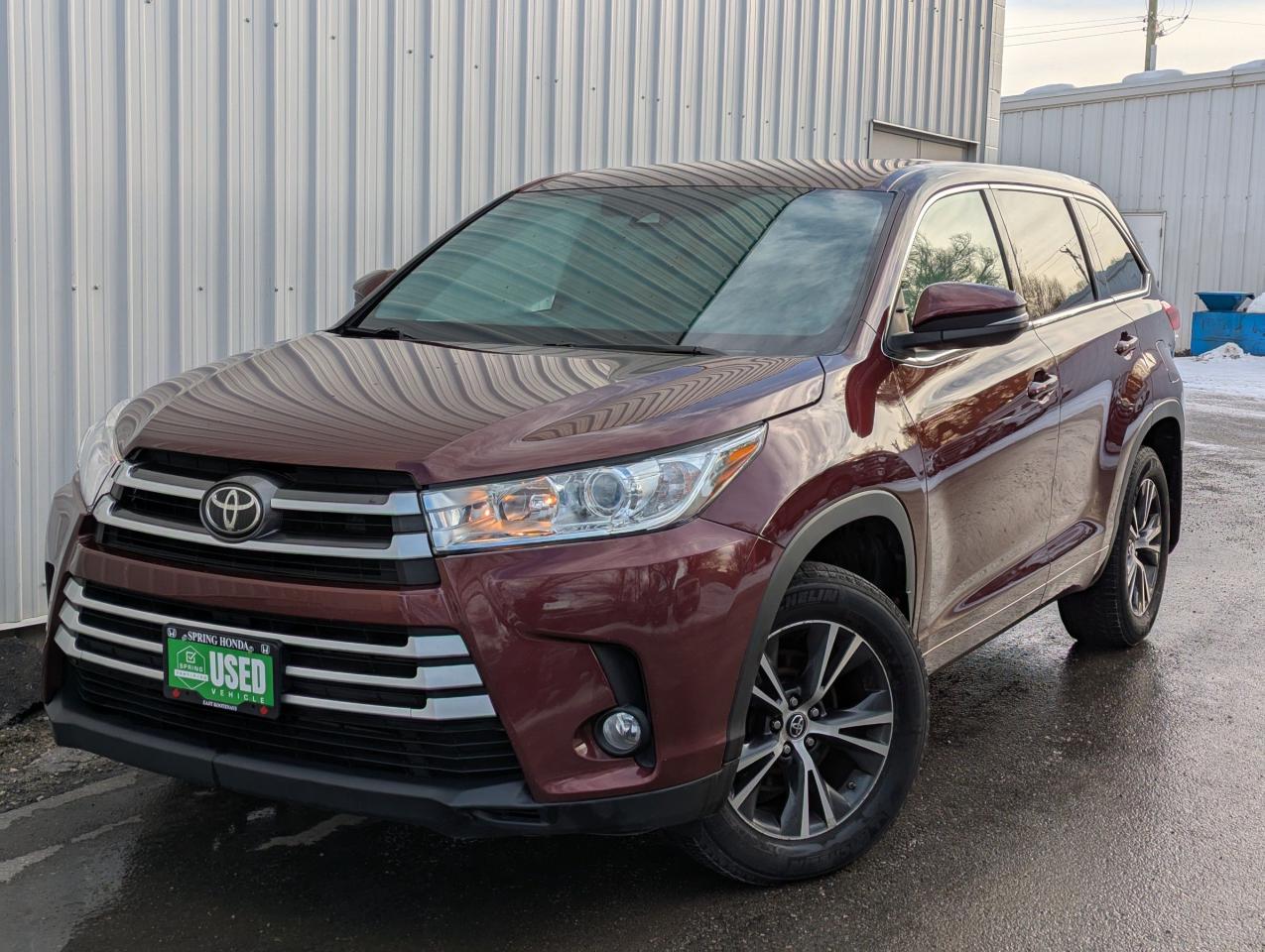 Used 2017 Toyota Highlander LE $265 BI-WEEKLY for sale in Cranbrook, BC