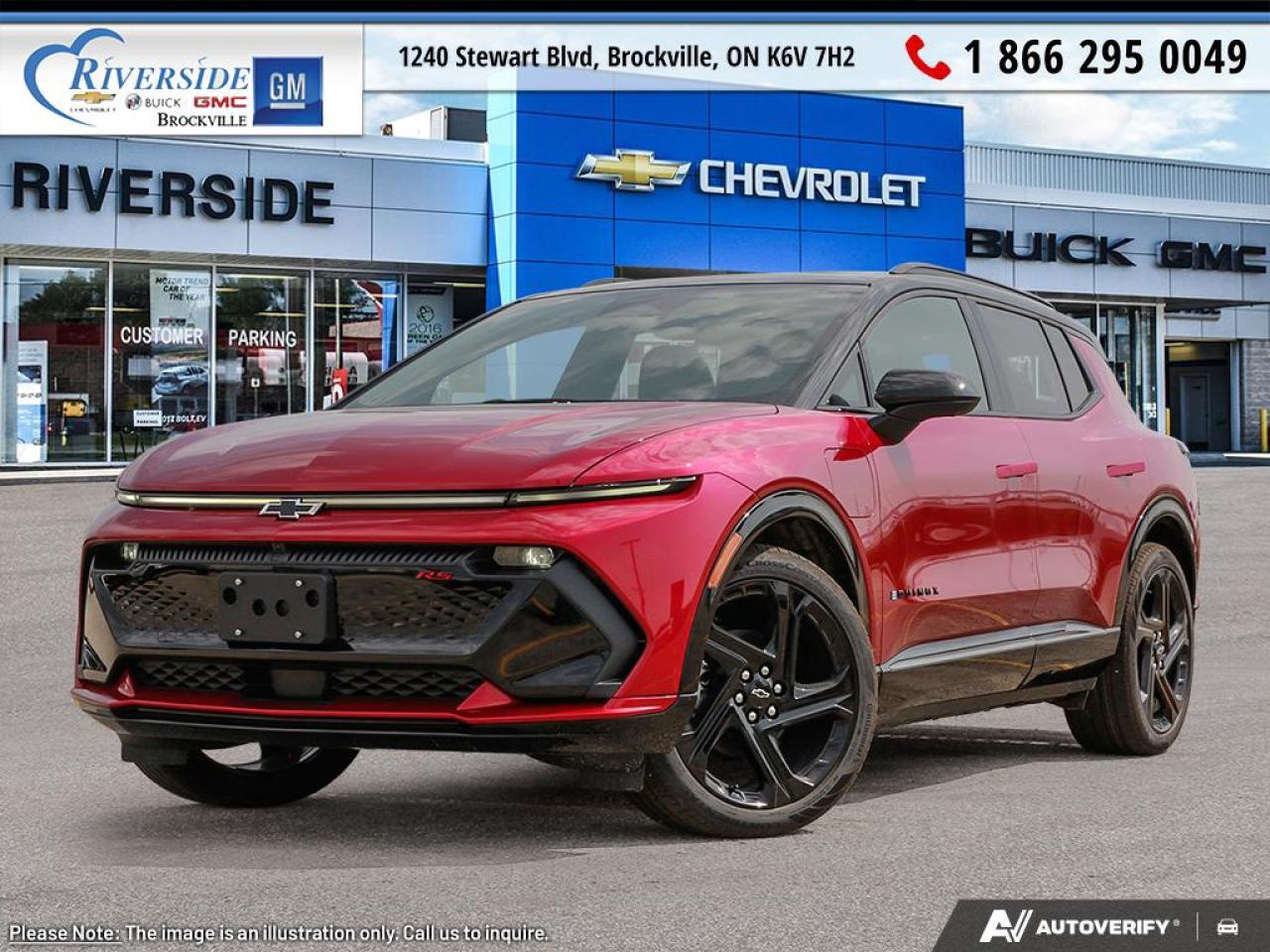 New 2025 Chevrolet Equinox EV RS for sale in Brockville, ON