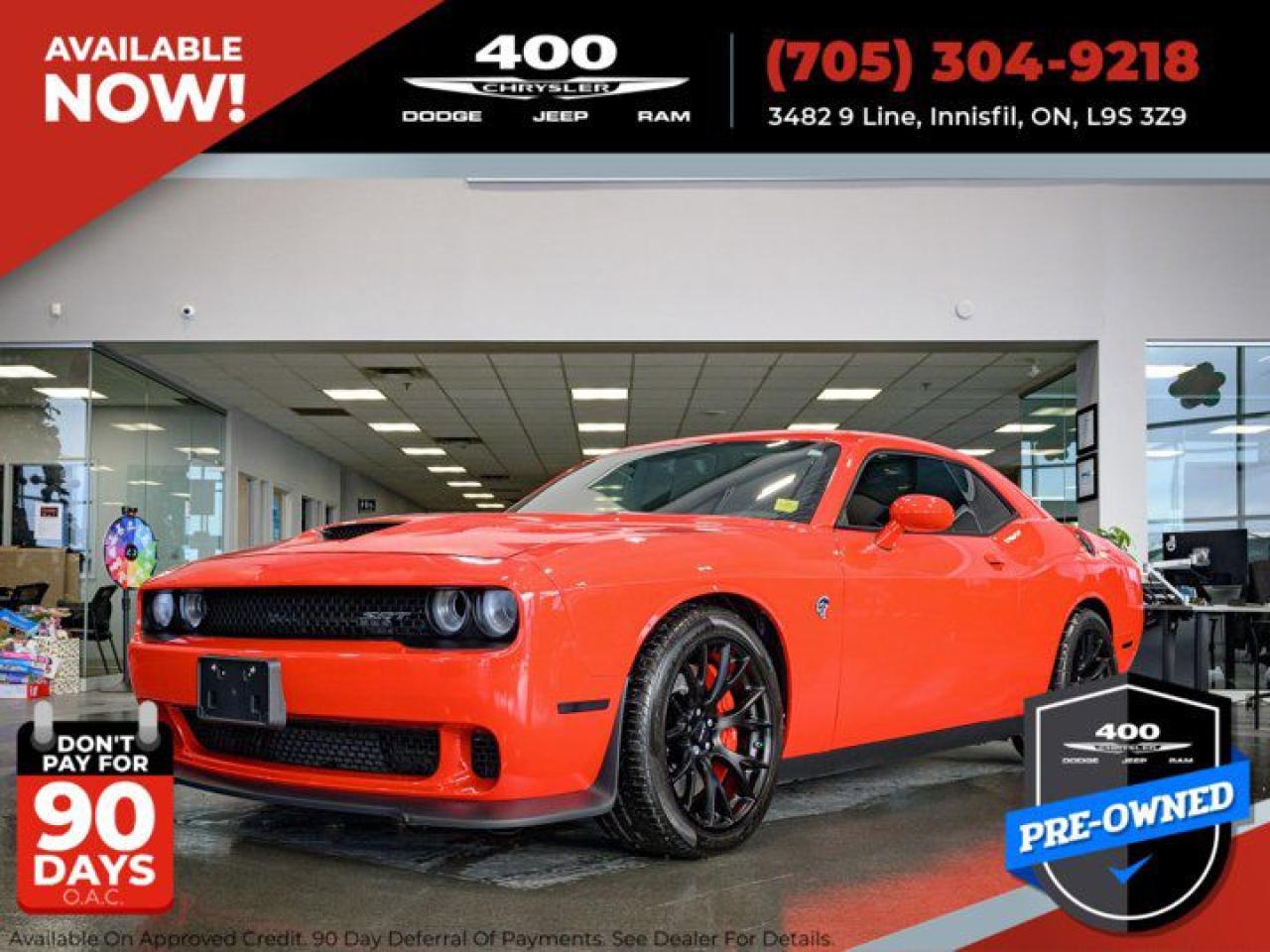 Used 2016 Dodge Challenger SRT Hellcat for sale in Innisfil, ON