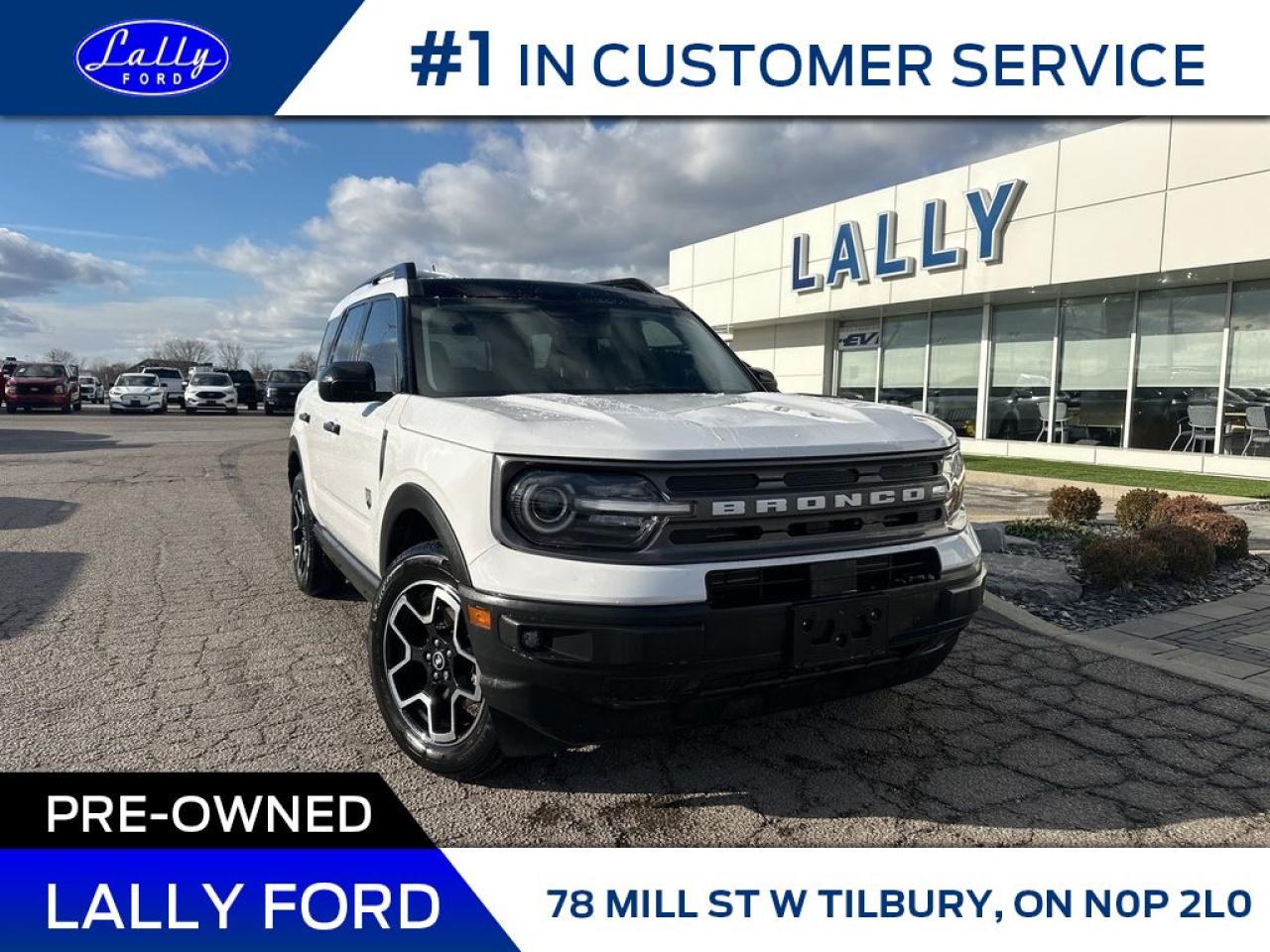 Used 2022 Ford Bronco Sport Big Bend, Moonroof, Nav, AWD, One Owner! for sale in Tilbury, ON