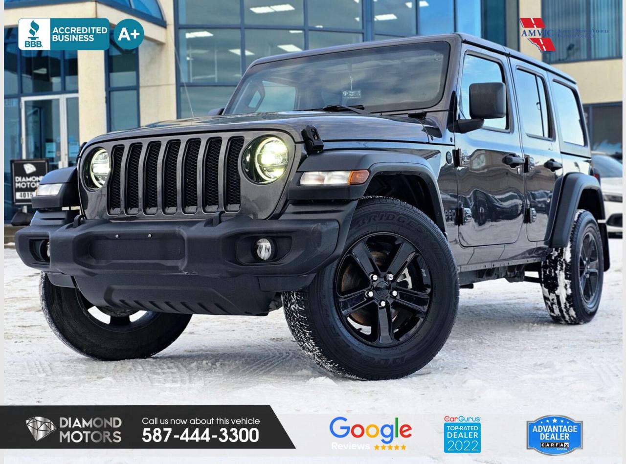 Used 2021 Jeep Wrangler Unlimited Sport Altitude 4x4 for sale in Edmonton, AB