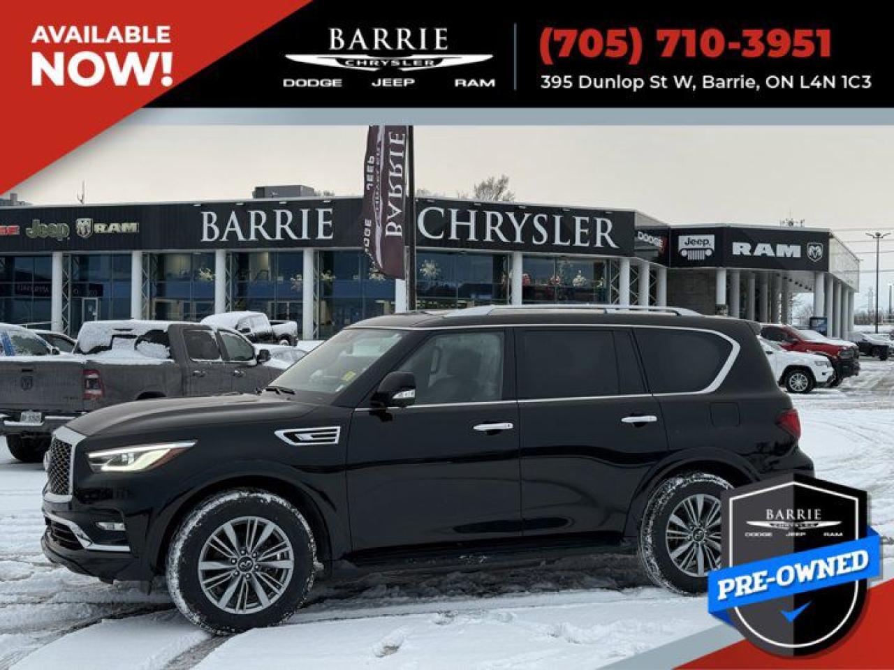 Used 2023 Infiniti QX80 LUXE for sale in Barrie, ON