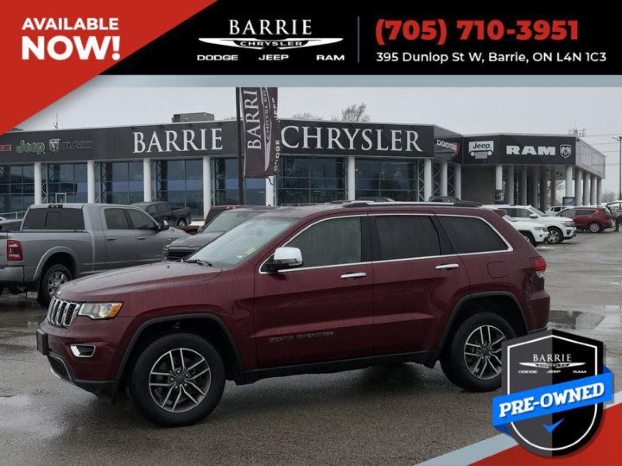 Used 2021 Jeep Grand Cherokee Limited for sale in Barrie, ON