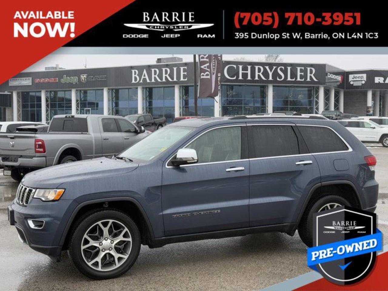 Used 2021 Jeep Grand Cherokee Limited for sale in Barrie, ON