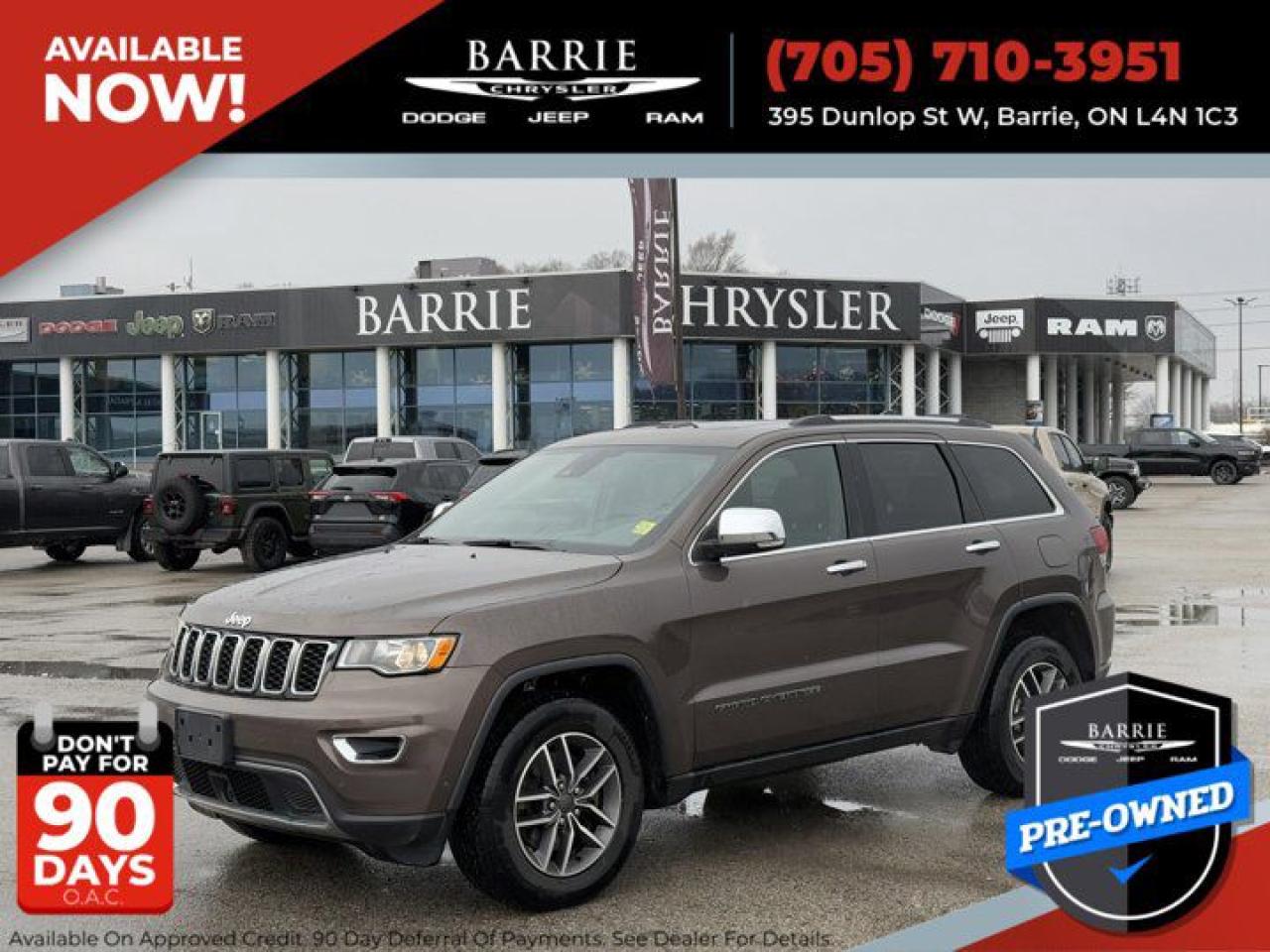 Used 2021 Jeep Grand Cherokee Limited for sale in Barrie, ON